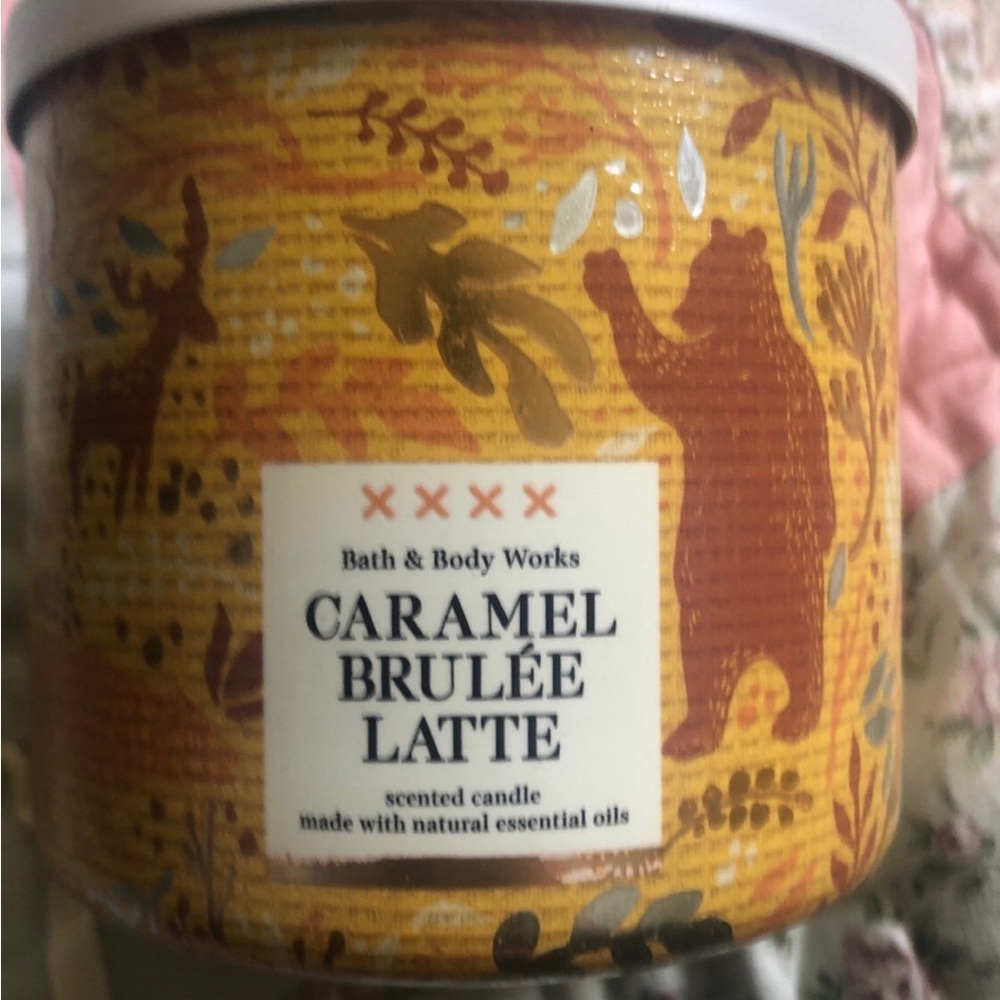 Carmel Brûlée Latte Bath And Body Works Candle